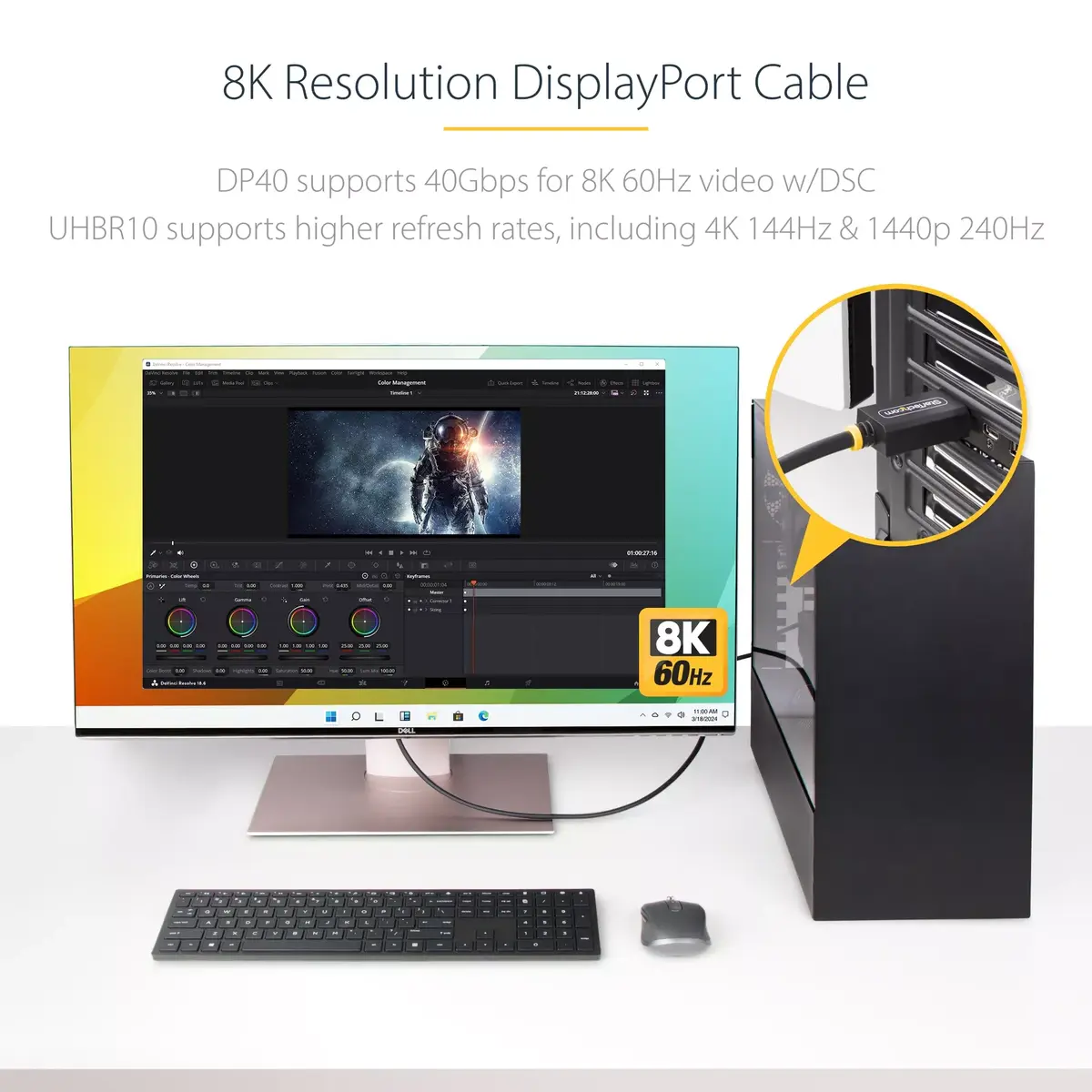DisplayPort Cable StarTech.com DP21-1M-DP40 Photo 9