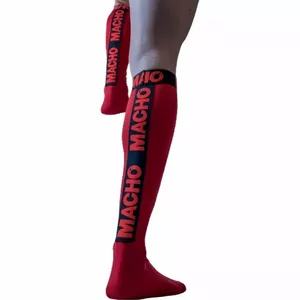 Носки macho underwear MACHO THIN SOCKS ONE SIZE RED - тонкие носки одного размера, красные