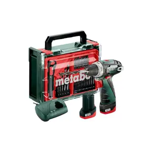Bezvadu skrūvgriezis Metabo PowerMaxx BS Basic Set