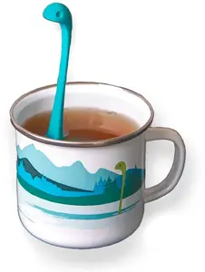 Tea infuser cup Ototo OT920 Cup of Nessie — ceramic mug with silicone tea infuser (novelty design)