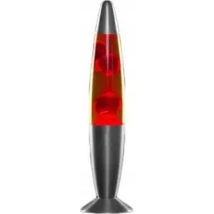 Table lamp InnovaGoods Magma lava red D734-65934 — lava-style decorative lamp, red