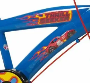 Bērnu velosipēds Toimsa 14" Hot Wheels modelis 1468, 14 collu riteņi, tērauda rāmis, iespējami palīgriteņi