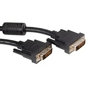 DVI Monitor Cable ROLINE 24+1 Dual Link 10m
