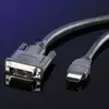 DVI kabelis ROLINE DVI (18+1) M - HDMI M Photo 2