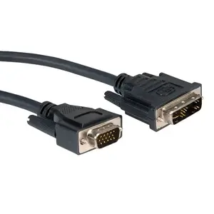 DVI Cable ROLINE DVI (12+5) M - HD15 M 2 m