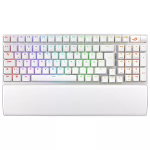 Клавиатура ASUS ROG Strix Scope II 96 Wireless USB RF Bluetooth QWERTZ German White