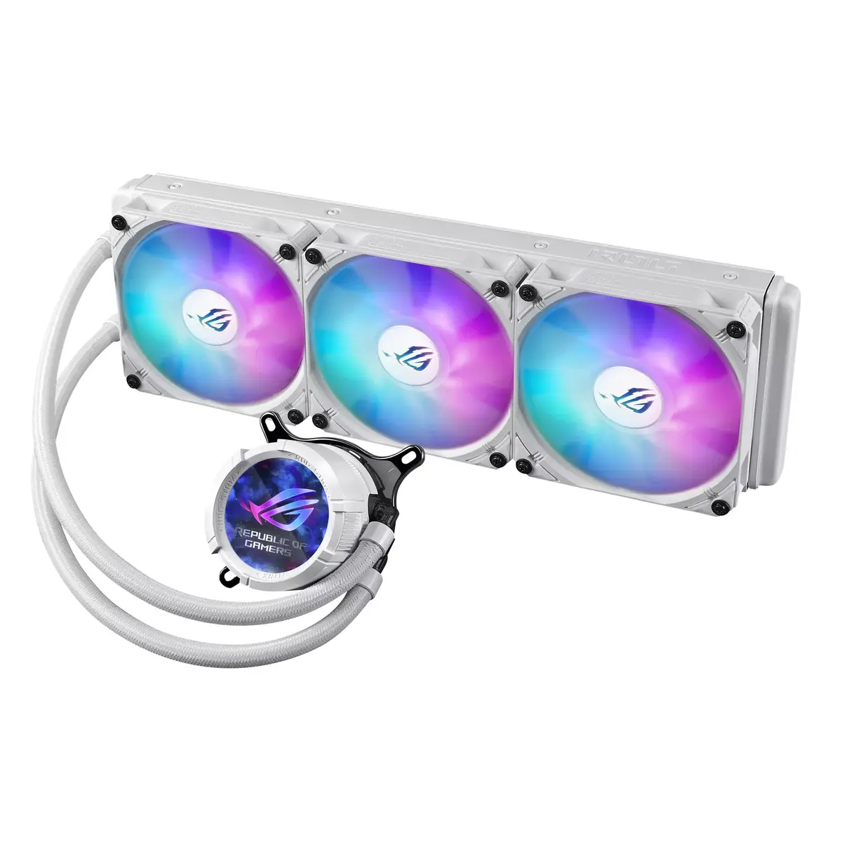 ASUS ROG Strix LC III 360 ARGB White Edition šķidruma dzesētājs Photo 2