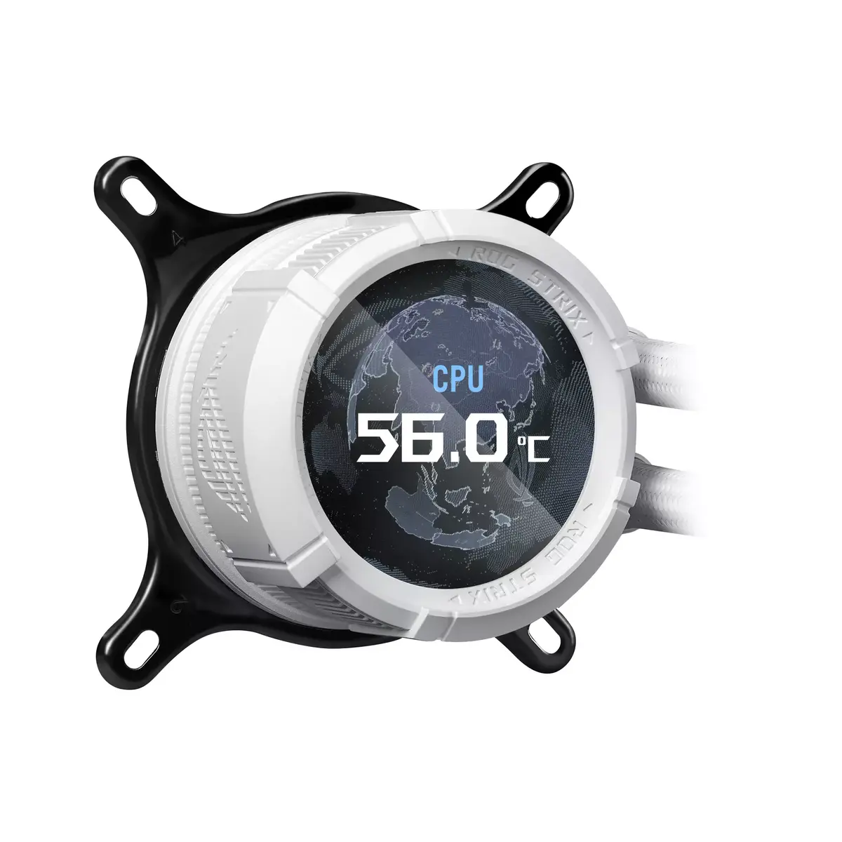 ASUS ROG Strix LC III 360 ARGB White Edition šķidruma dzesētājs Photo 5