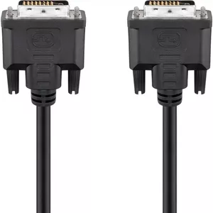DVI cable Goobay 50851 2 m DVI-D Black