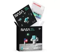 Magnetic building set Pixio 31102 — 100 blocks Photo 3