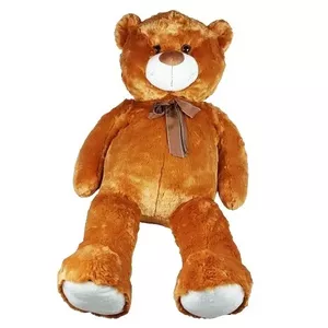 Plush Teddy Bear Madej 100 cm brown with bow