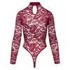 Боди cottelli collection XL красное — длинный рукав Photo 6