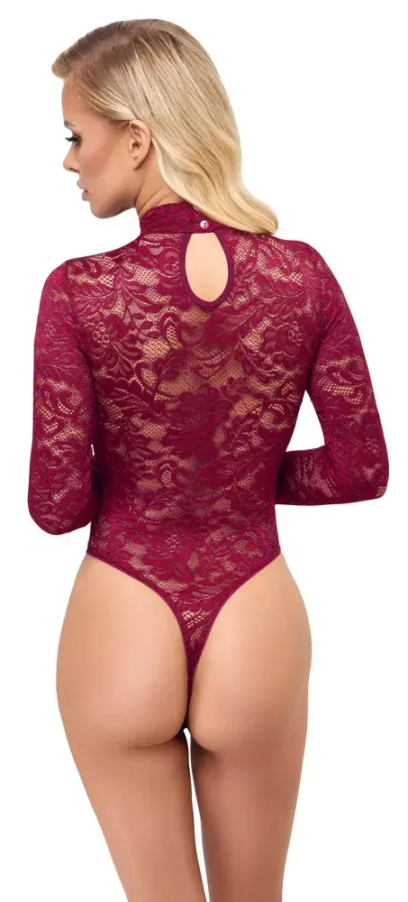 Боди cottelli collection Кружевное 2XL красное Photo 4