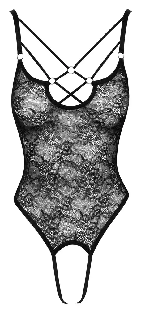 Cottelli Collection кружевной безбоксовый бодисьют 26444361021 Photo 7