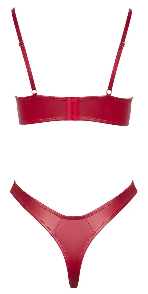 Комплект Cottelli Collection 75B красный лаковый Photo 7