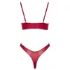 Комплект Cottelli Collection 75B красный лаковый Photo 7