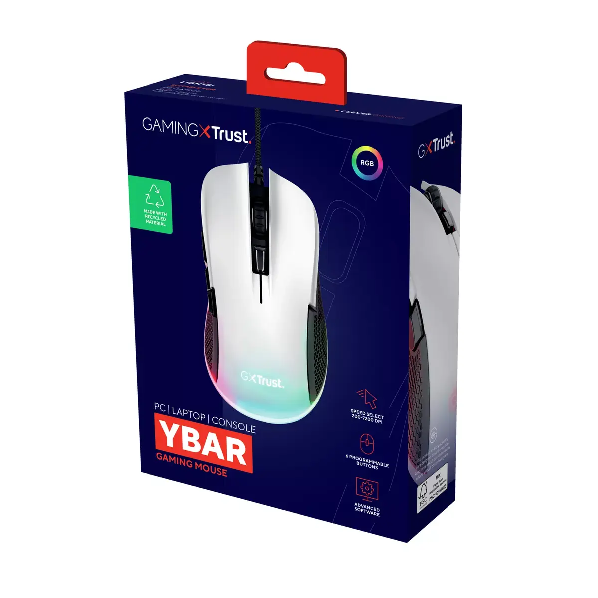 Игровая мышь Trust GXT 922 Ybar Photo 3