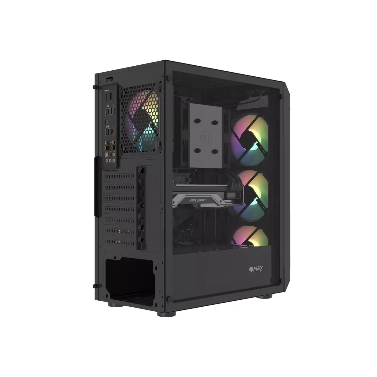 Компьютерный корпус FURY Shobo SH4F RGB Photo 6
