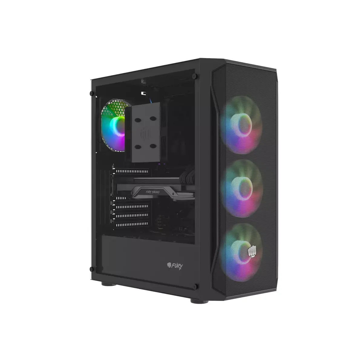 Компьютерный корпус FURY Shobo SH4F RGB Photo 14