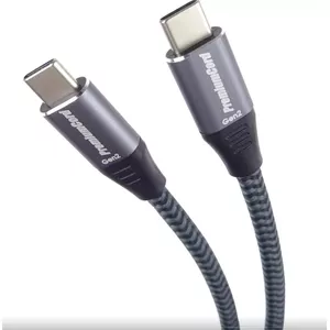 USB-C cable PREMIUMCORD KU31CR3 — 5A, 100W, 20 Gbit/s