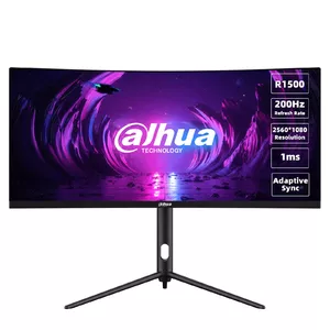 Monitors DAHUA LM30-E330CA 30" UltraWide Full HD (2560x1080), VA, 1 ms, Izliektas, VESA, Augstuma regulēšana
