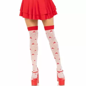 Zeķubikses Leg Avenue 6217_06222 Sarkanas Baltas Viena izmēra