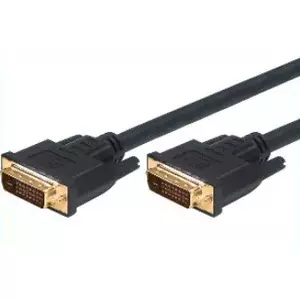 DVI kabelis Tecline 39902905 5 m DVI-D Melns