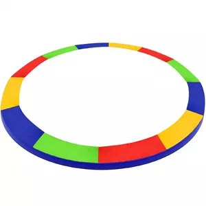 Trampoline cover Springos TP-12FT 366 cm — multi-colour, UV protection, weather resistant