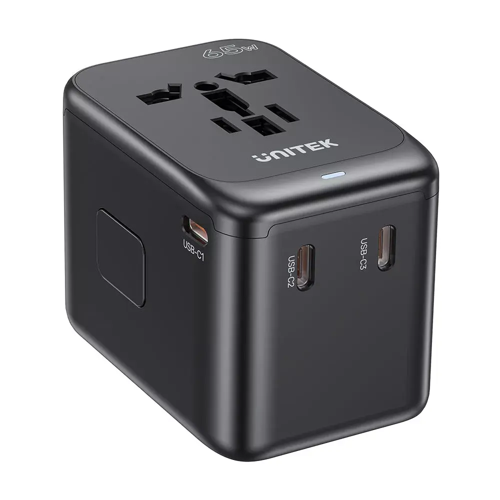 Jaudas kontaktdakša adapteris UNITEK P1122ABK01 Photo 2