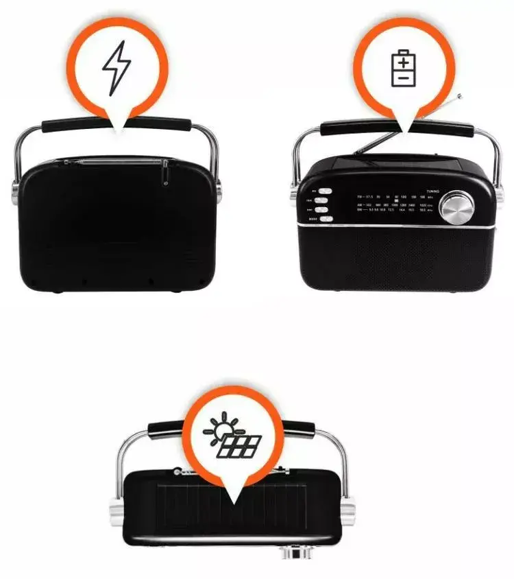 MANTA RDI918 Portable Solar Radio Photo 3