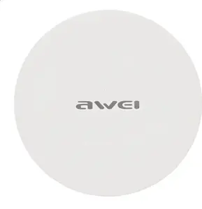 Wireless Inductive Charger Awei W5 W55W White — Fast Charging, Qi-compatible