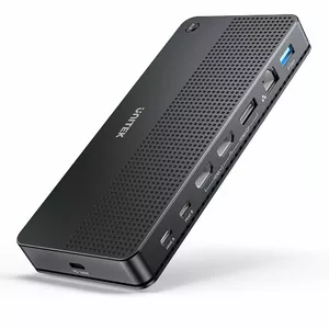 Docking Station UNITEK D1103A01 USB4 Wired Black 100W Power Delivery