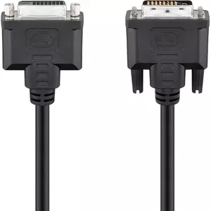 DVI cable Goobay 50855 2 m DVI-D Black