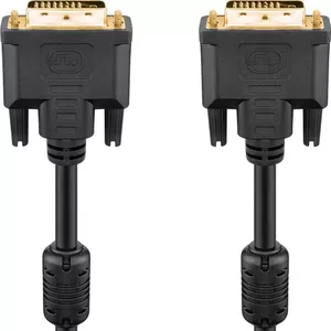 DVI cable Goobay 93110 2 m DVI-D Black
