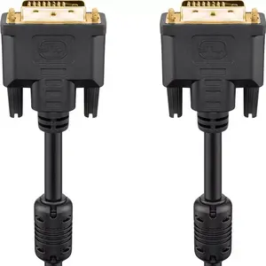 DVI cable Goobay 93111 3 m DVI-D Black