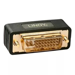 DVI-I Coupler Male to Female Lindy Premium 41099