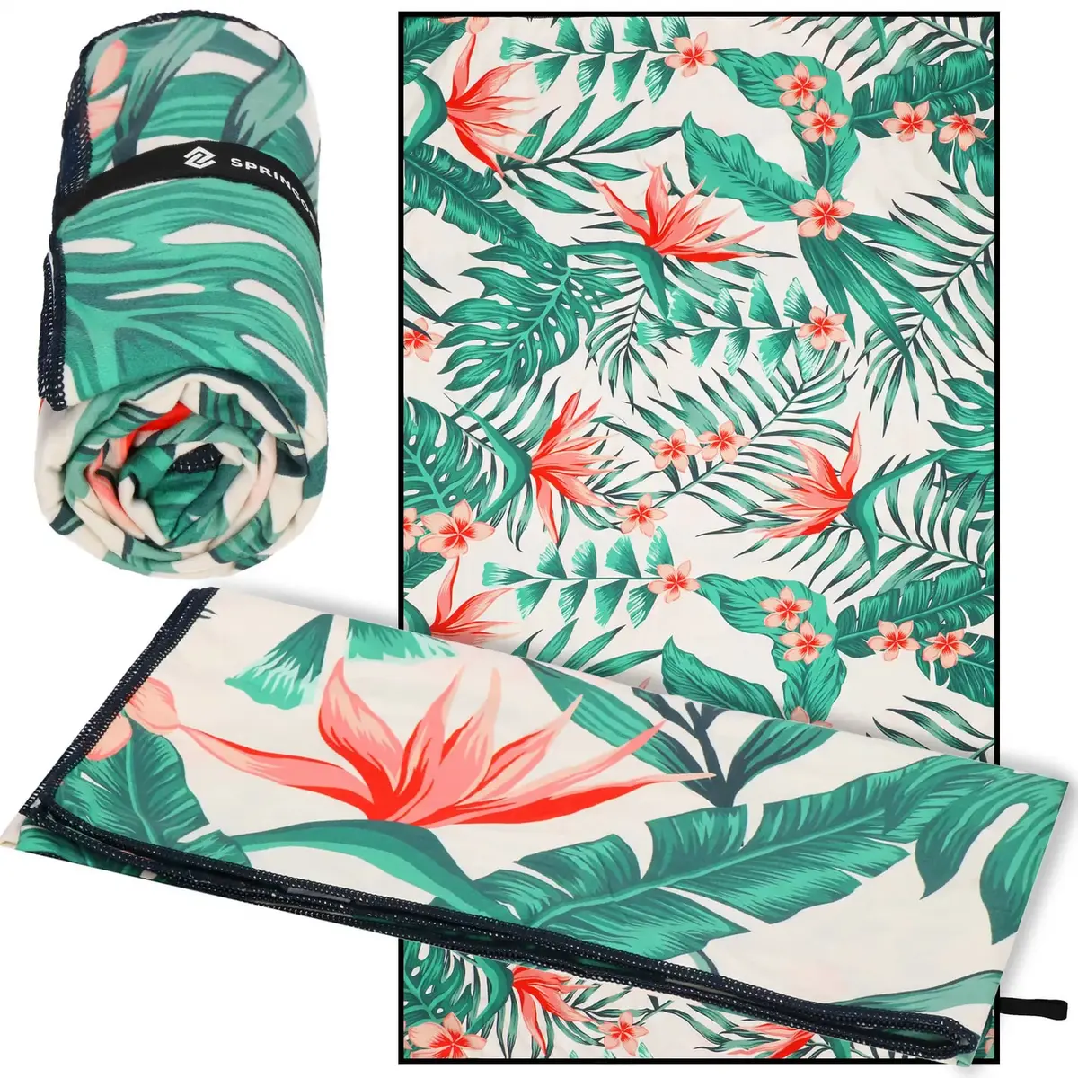 Towel Springos Quick Dry CS0119 90x180 cm Photo 3