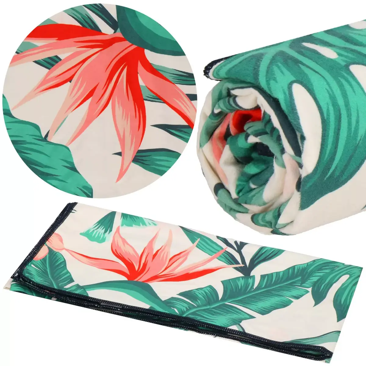 Towel Springos Quick Dry CS0119 90x180 cm Photo 4