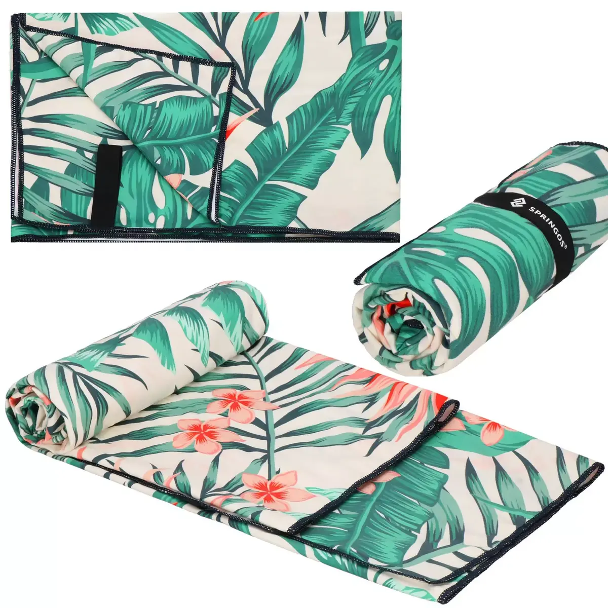Towel Springos Quick Dry CS0119 90x180 cm Photo 6