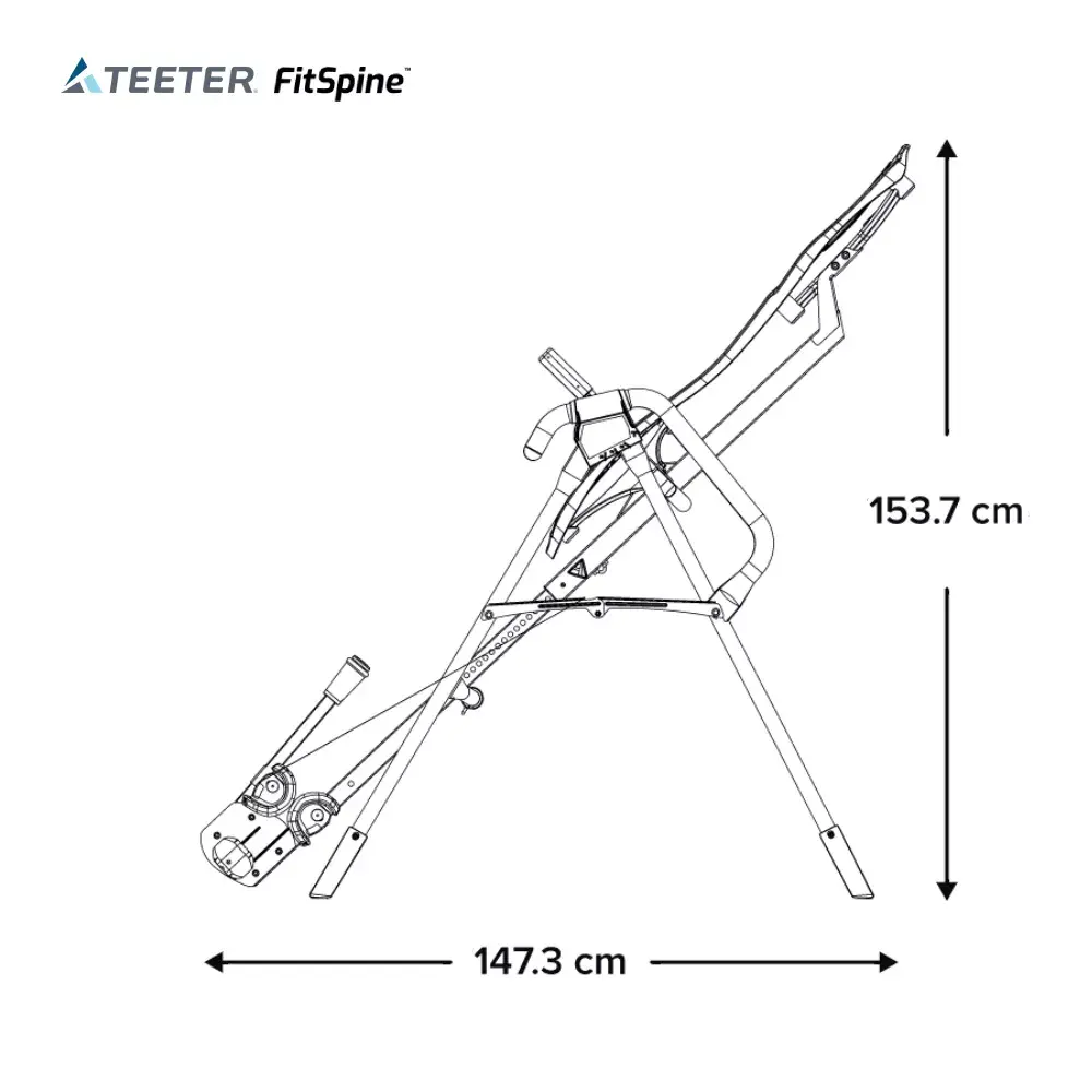 Тренажер для инверсии TEETER FitSpine X3 Photo 8