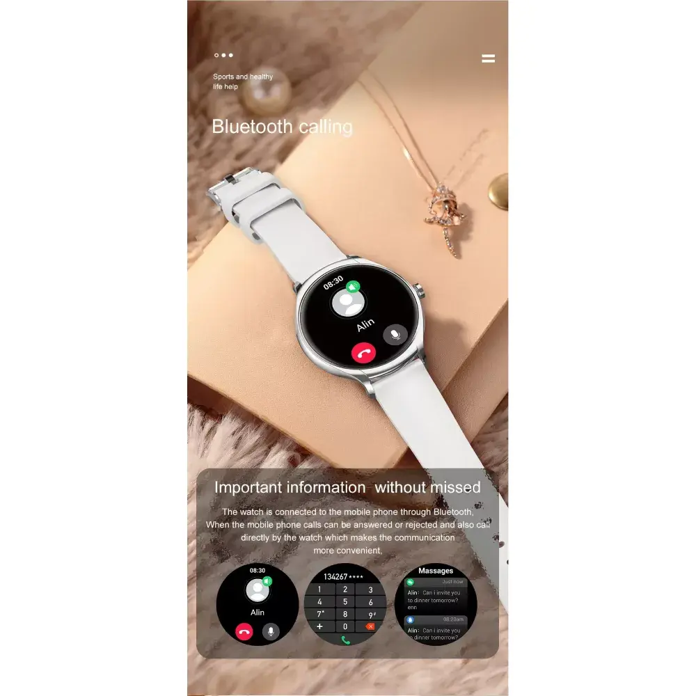 Умные часы THOMS EleganceSync SLVR Photo 4