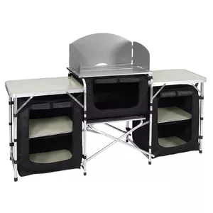 Складной туристический стол Springos CS0109 175x45x110 см — переносной кемпинговый стол, складной каркас