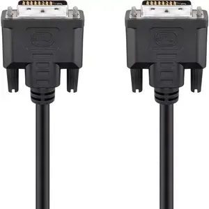 DVI cable Goobay 68083 3 m DVI-D Black