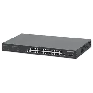 Managed Switch Intellinet 561846 Black 24 Ports Gigabit
