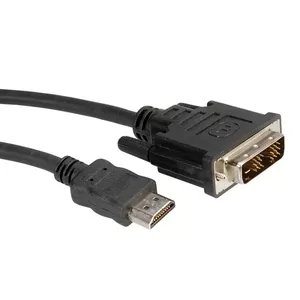 DVI Cable ROLINE DVI (18+1) - HDMI M/M 10 m