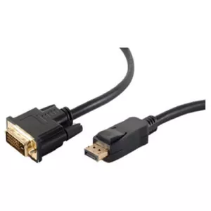 Video kabeļa adapteris ShiverPeaks BS77497-1 7.5m DisplayPort DVI Melns