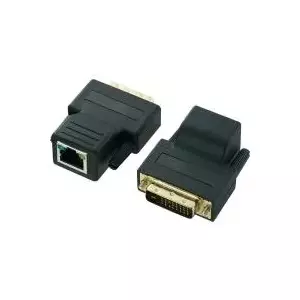 Удлинитель DVI Renkforce 189872 — передача DVI сигнала до 70 м по кабелю RJ45