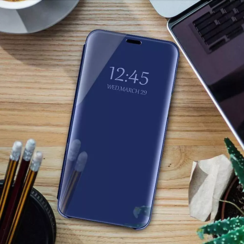 Smart Clear View Case Riff for iPhone 7 — Navi Blue Photo 2