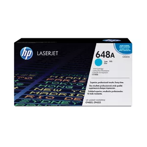 Картридж тонера HP 648A CE261A 7000 страниц голубой