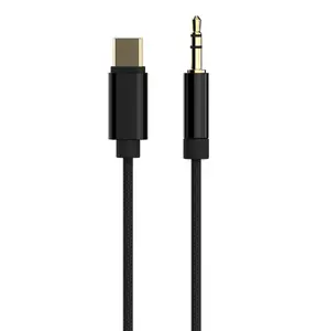 Gembird USB type-C to stereo 3.5 mm AUX cable 1.5 m black